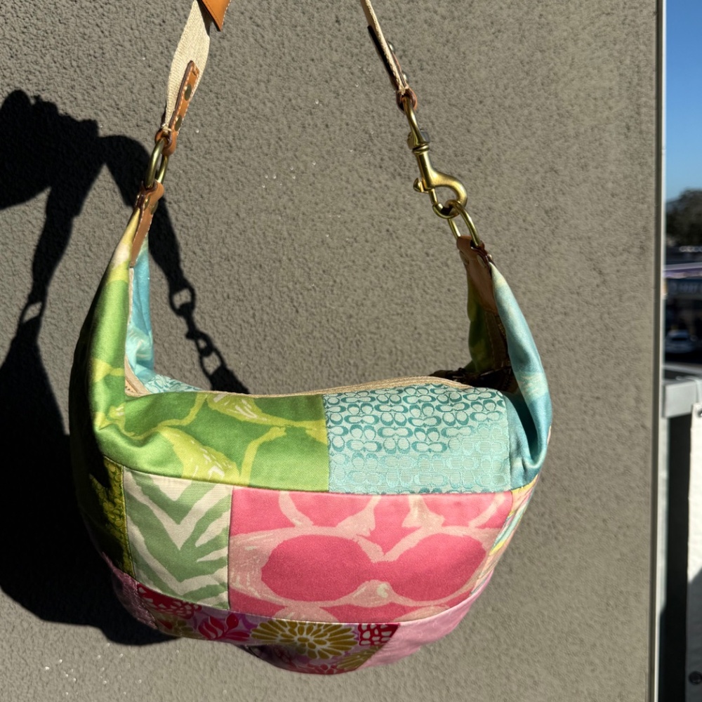 Coach patchwork bag - image 2